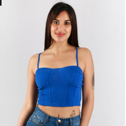 corset crop top 