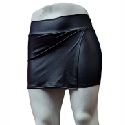 short falda latex 