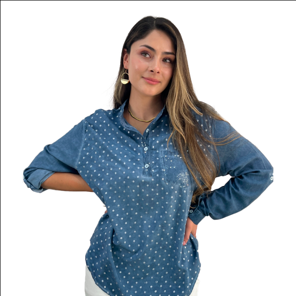 Blusa Viscosa Sublimada