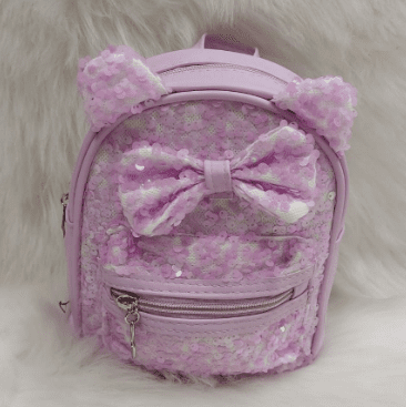 MOCHILA CON LENTEJUELA