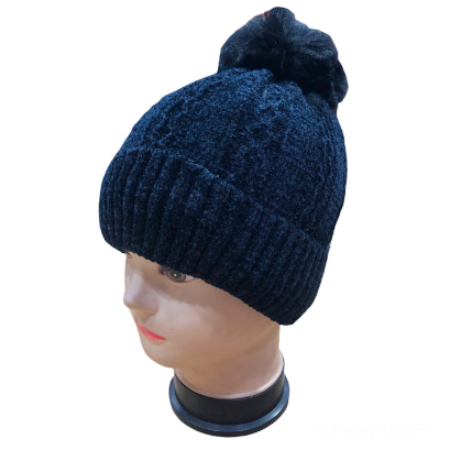 Gorro de chenille