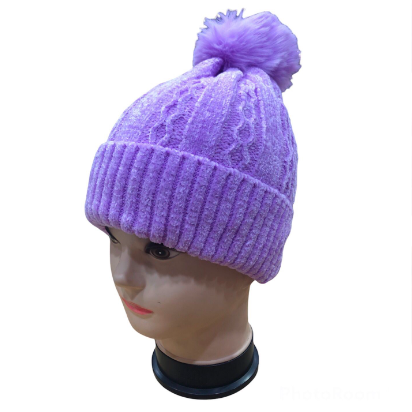 Gorro de chenille