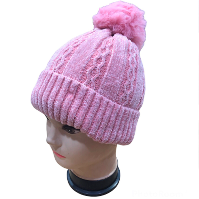 Gorro de chenille