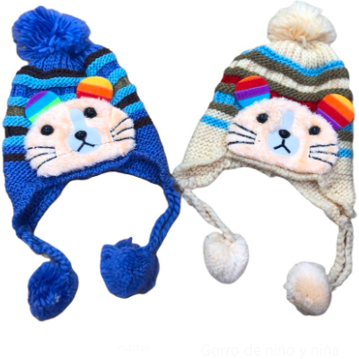 Gorro de niño y niña