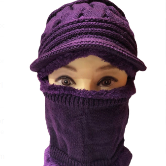 Gorro pasamontaña con visera