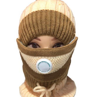 Gorro con cuello y mascarilla