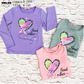 Camisetas de niñas