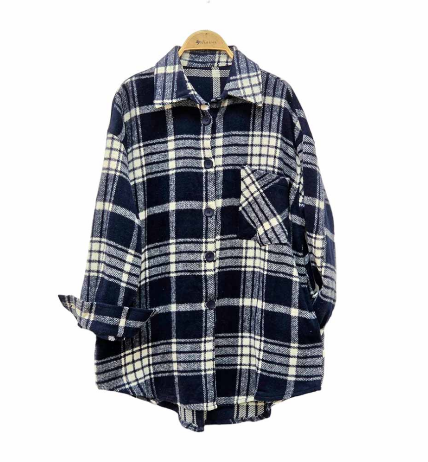 Sobrecamisa o leñadora oversize